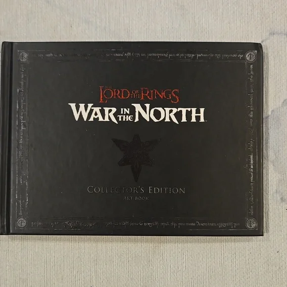Lord If The Rings " War in the North" Art Book With DVD Never Used - Picture 8 of 9